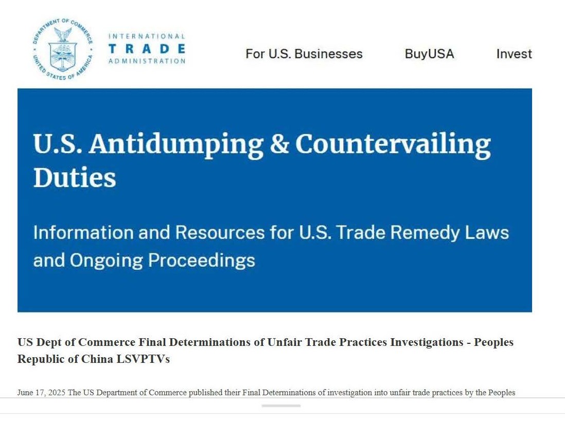 You are currently viewing US Dept of Commerce Investigation Unfair Trade Practices