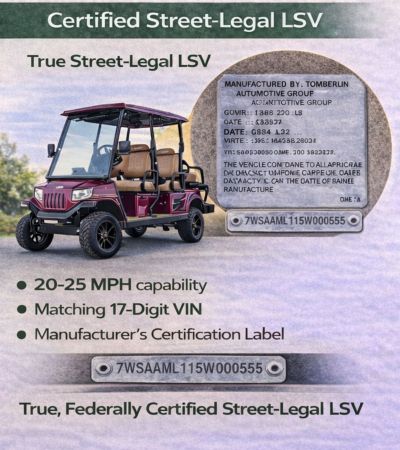 Certified Street Legal LSV