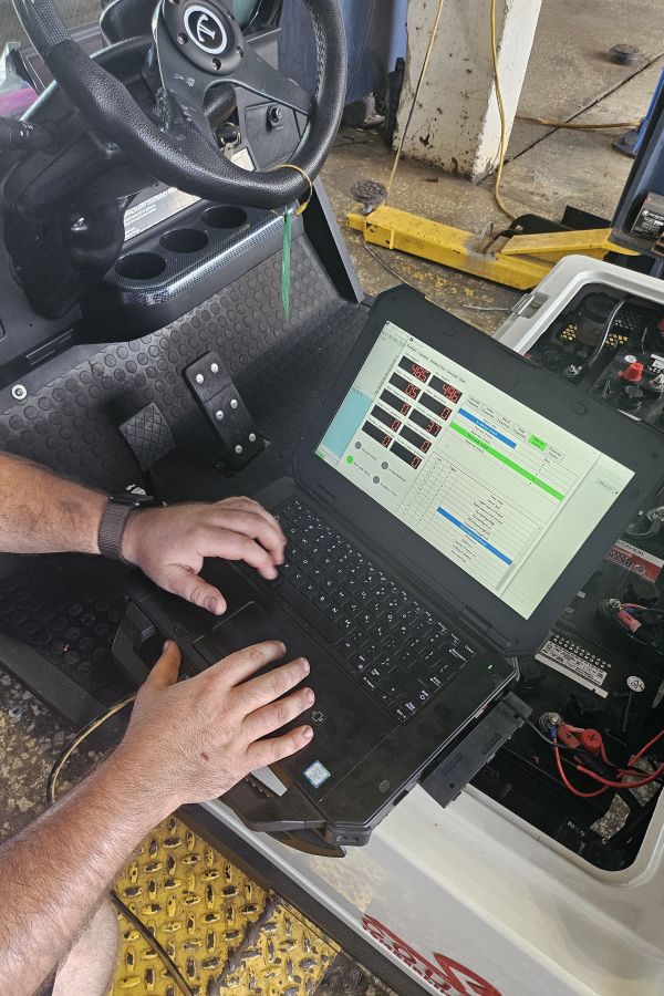 Golf cart repair electric diagnostics tools