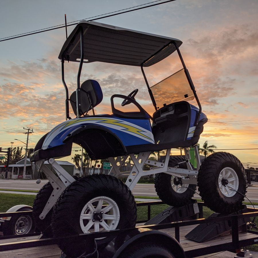 Chargers Custom Cart
